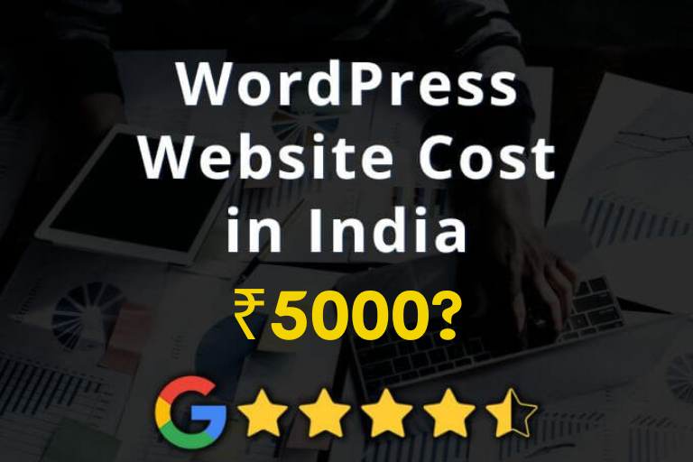 wordpress website cost in india 5000